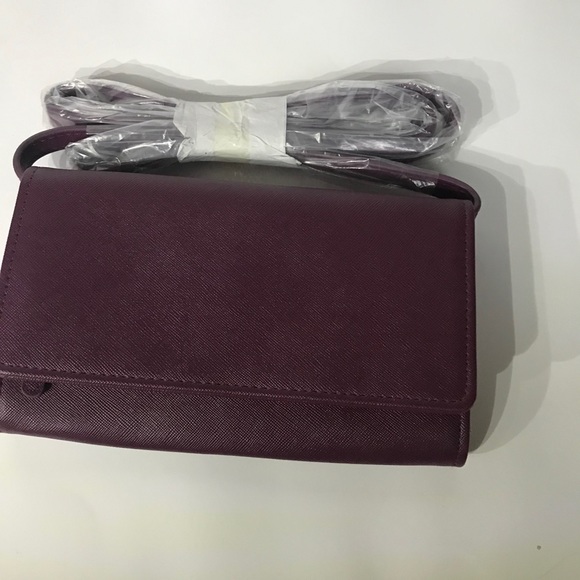 Burgundy coupon purse - Picture 5 of 6